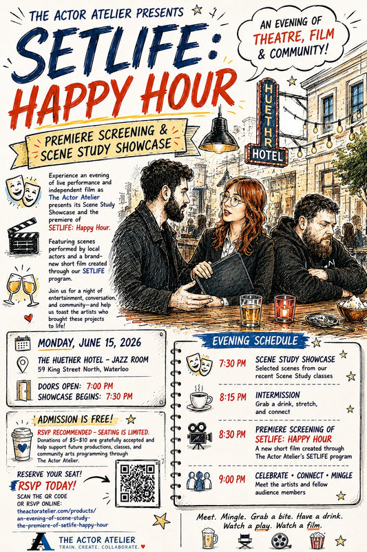 An Evening of Scene Study & the Premiere of SETLIFE: Happy Hour
