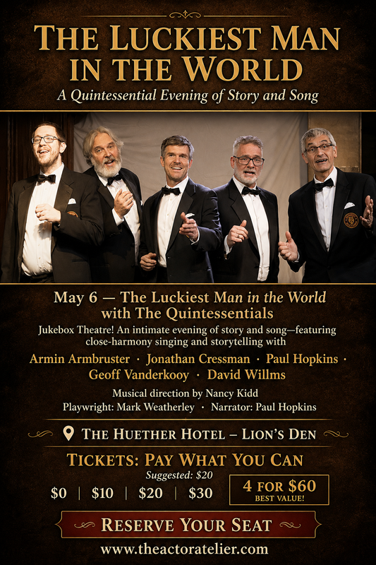 A Quintessential Evening of Story and Songs – Lion’s Den Pub Theatre